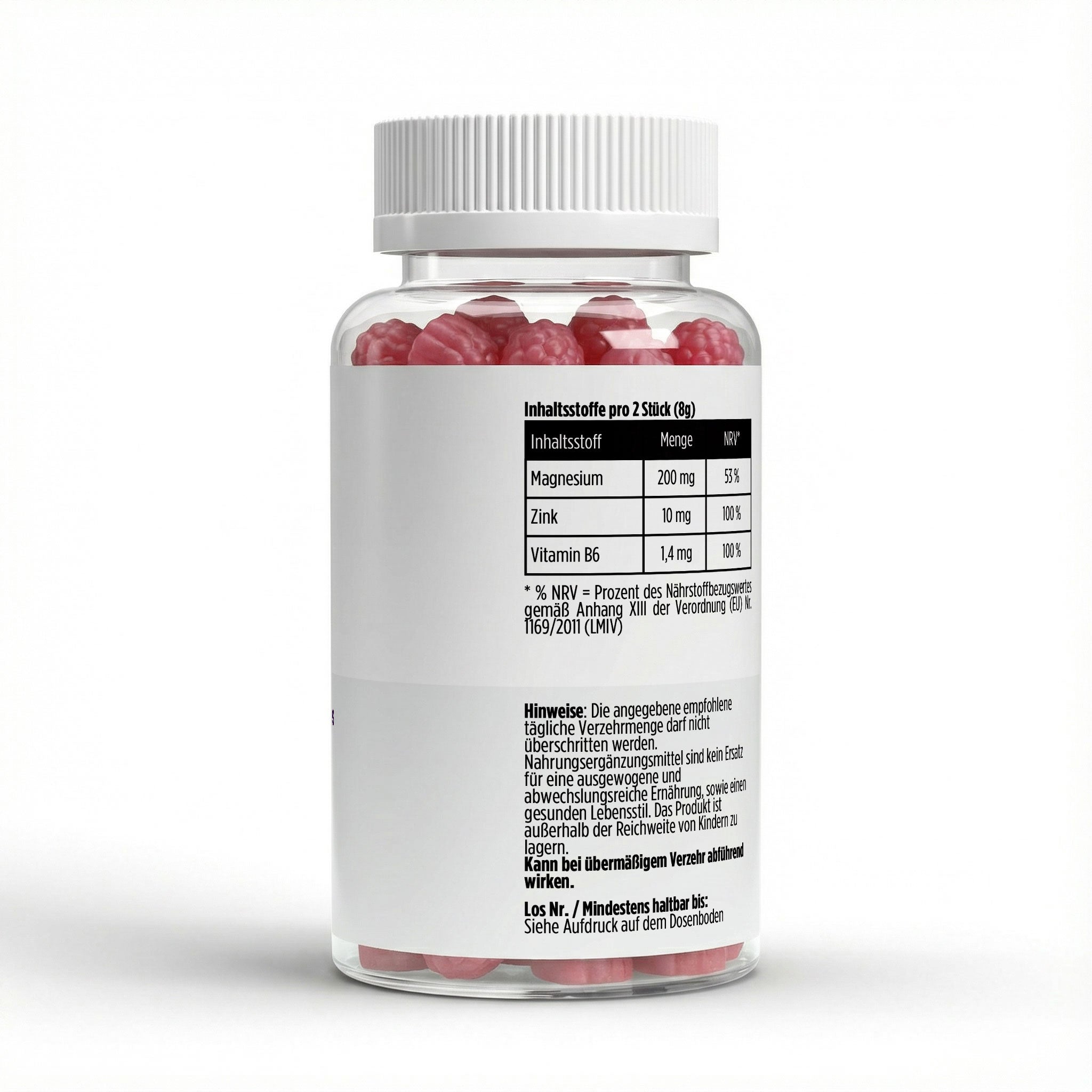 Magnesium + Zink + B6 Gummies — 60 stk.