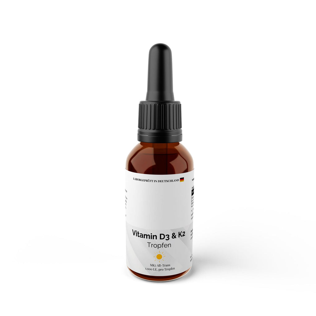 Vitamin D3 + K2 — 1.700 dråber (1.000 IE) — 50 ml