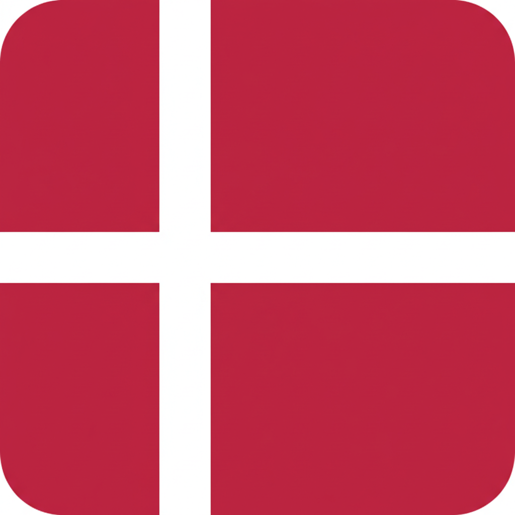 Dansk flag ikon