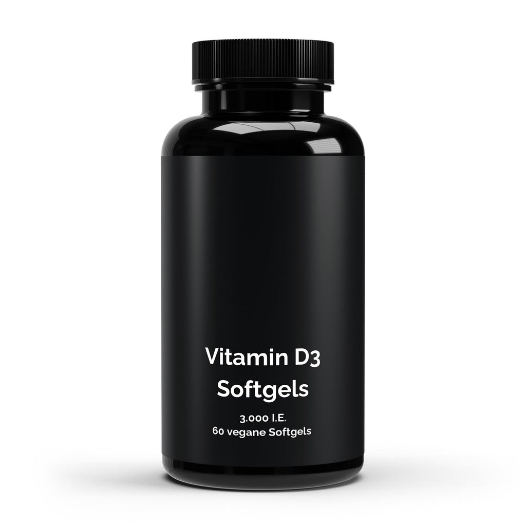Vitamin D3 3.000 IE — 60 veganske softgels
